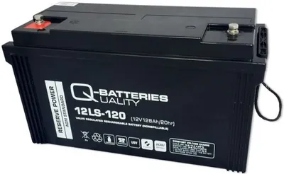 Zdjęcie produktu dla Q-Batteries 12LS-120 / 12V - 128Ah akumulator ołowiowy standardowy typ AGM 10 lat
