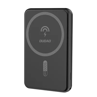 Produktbild von Dudao K14S kabelloser tragbarer Akku, 10 W, 5 W Magsafe, 5000 mAh, Weiß