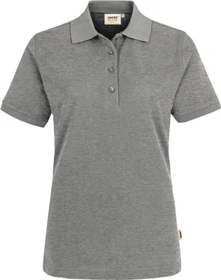 Zdjęcie produktu dla HAKRO Koszulka polo damska Performance #216, rozmiar 4XL, kolor szary melanż