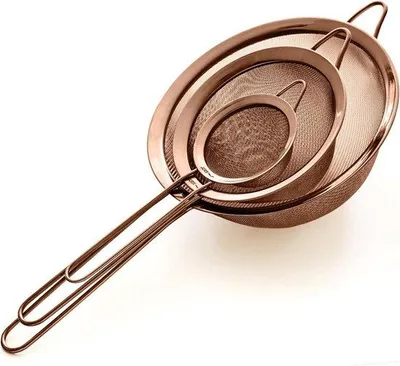 Produktbild von Edelstahl Siebset 85-14-20 cm rostfrei fein