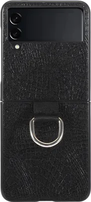 Image de Étui pour Samsung Galaxy Z Flip4 5G en similicuir / plastique