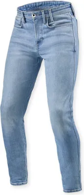 Produktbild von Revit Piston 3 Skinny Motorrad Jeans, hellblau, 34/32