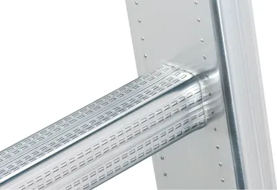 Produktbild von Hailo S80 ProfiStep duo, Alu-Schiebeleiter, 2-teilig, 2x9 Sprossen