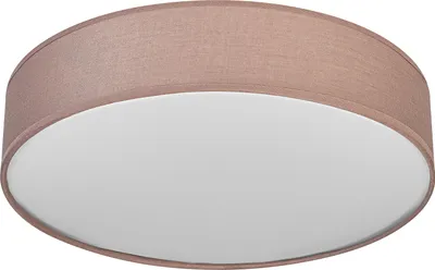 Zdjęcie produktu dla OSRAM ORBIS PARIS lampa przysufitowa 400mm, brązowa, cokół 2XE27, może być wyposażona w inteligentną żarówkę, wysokiej jakości, nowoczesny design, z kloszem z tkaniny, nadaje się do użytku wewnątrz pomieszczeń, okrągła, stopień ochrony IP20