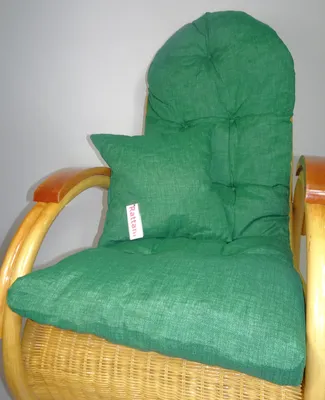 Produktbild von Rattani Auflage/Polster für Schaukelstuhl, Liegestuhl, Ersatzpolster Gr. 130 x 50 x 12 cm + Zierkissen Stoff Nuevo Loneta -  EU