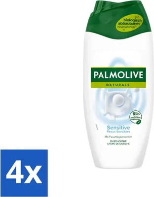 Produktbild von Palmolive Naturals - Duschgel - Sensitiv - Für empfindliche Haut - 250 ml - Vorteilspack - 4 Stücke