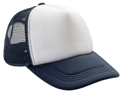 Image de Result Headwear - Casquette trucker « Detroit » FK1781 (taille unique) (bleu marine/blanc)