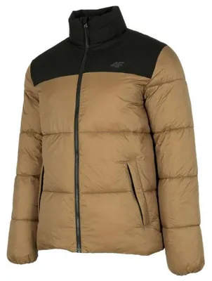 Produktbild von 4F - "H4Z22" Steppjacke für Herren MR78155 (XL) (Hellbraun/Schwarz)