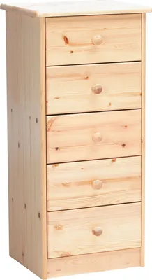 Produktbild von Kommode Kiefer natur 5 Schubladen 90.50-05
