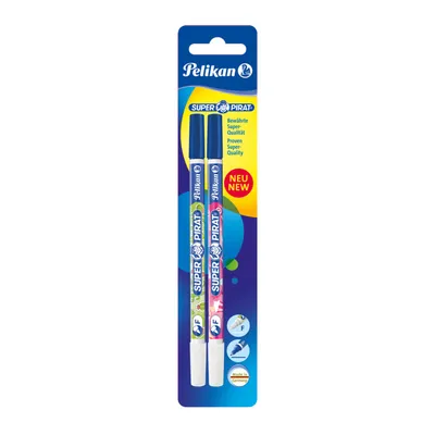 Immagine prodotto di Pelikan Tintenlöscher Super-Pirat   850F fein  2er Blister