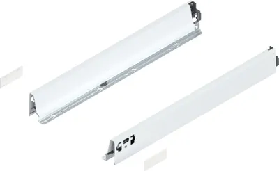 Produktbild von Blum TANDEMBOX Zarge, Höhe N 68 mm, NL 550 mm, links/rechts, für TANDEMBOX intivo/antaro, seidenweiss