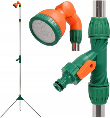 Image de Douche de jardin 1,6–2,4 m, réglable en hauteur