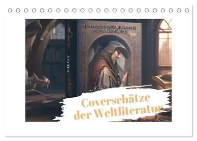 Produktbild von Coverschätze der Weltliteratur (Tischkalender 2027 DIN A5 quer), CALVENDO Monatskalender
