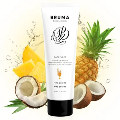 Productafbeelding van Bruma - Aloe Vera Glijdgel, Smaak: Pina Colada, 100 Ml