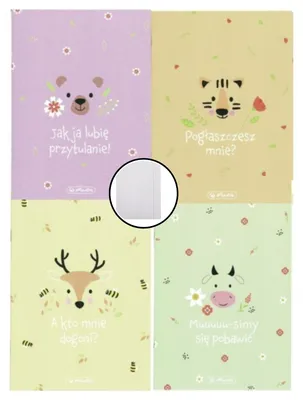 Produktbild von Notizbuch A5 16k. check Herlitz Pastell Niedlich