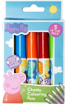 Zdjęcie produktu dla Zestaw pierścionków Peppa Pig, 5 sztuk, marka ALLTOYS