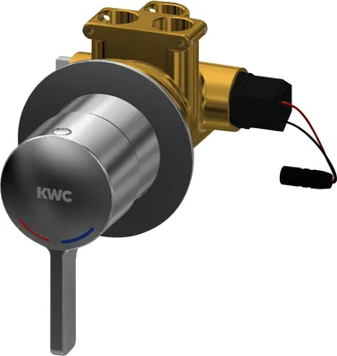 Produktbild von KWC AR Funktionsblock, F5, EHM, Therm.,  Magnetventil, Steckanschluss, 2030070004
