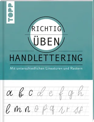 Produktbild von richtig üben Handlettering
