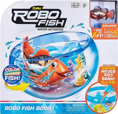 Produktbild von ZURU Robo Fish Roboter schwimmende Haustiere Fischtank