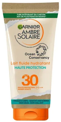 Immagine prodotto di Garnier - Ambre Solaire, lozione fluida idratante, protezione solare alta, SPF 30