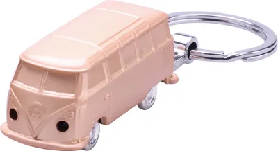 Produktbild von VW SCHLÜSSELANHÄNGER mit LED Bus Bulli Samba Metall Volkswagen Taschenlampe 93 (Kupfer)