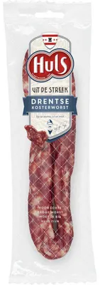 Image de Huls Drentse Kosterworst 100g – saucisse hollandaise épicée traditionnelle