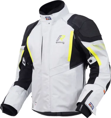 Image de Veste textile moto Rukka Shield-R, gris/jaune, 60