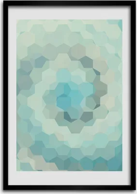 Produktbild von Bild - Bilderrahmen - Foto - 70 cm x 100 cm - MDF - Rahmen - Wandkunst - Abstraktion Hintergrund