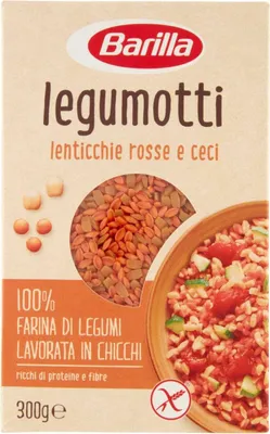 Produktbild von Barilla Risoni Rote Linsen und Kichererbsen 300g