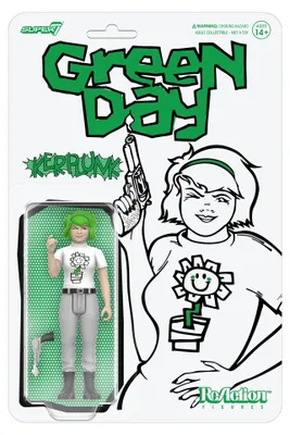 Produktbild von Super7 Green Day Kerplunk Girl Figur Grün Grün One Size