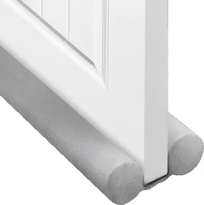 Obrázek produktu pro Dvojité dveřní těsnění, těsnění proti průvanu, okenní těsnění proti průvanu, nastavitelné dveřní těsnění, 86 cm (34 palců)