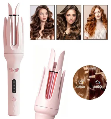 Produktbild von Lockenstab Automatisch,Hitzeschutz Beach Waves Lockenstäbe,4 Temperaturstufen