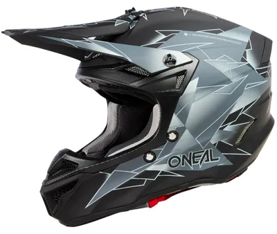 Productafbeelding van Oneal 5Series Polyacrylaat Motocrosshelm, zwart/grijs, maat L (59/60)