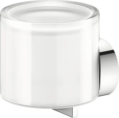Produktbild von Keuco Lotionsspender REVA verchromt, m Echtkr.-Glas matt., Ha. u. Pu