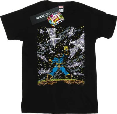 Produktbild von Marvel - T-Shirt für Herren BI37683 (XXL) (Schwarz)