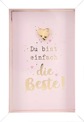 Produktbild von Depesche Komplimente im Bilderrahmen, klein : Du bist einfach die Beste! Komplimente im Bilderrahmen, klein: Du bist einfach die Beste!