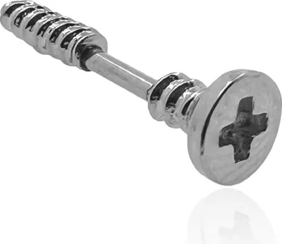 Produktbild von Helix Ohrpiercing 316L Chirurgenstahl mit Schraube