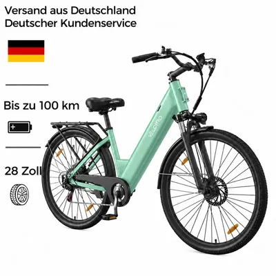 Produktbild von VELOPRO C1 Pedelec 28 Zoll, 36V 13Ah Akku bis 50km Reichweite, Shimano 7-Gang, 250W