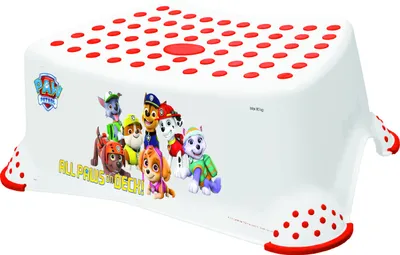 Produktbild von keeeper kids Tritthocker tomek "Paw Patrol" weiß