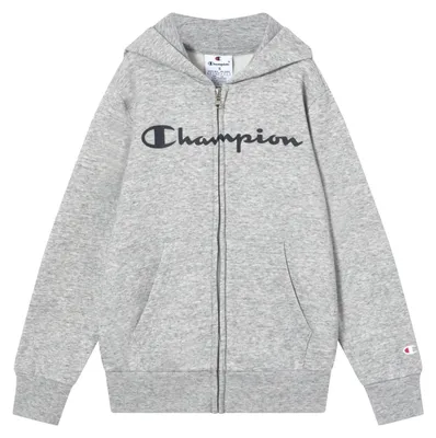 Produktbild von Champion Script Shop Boy Hoodie Full Zip Sweatshirt, Marineblau