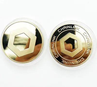 Produktbild von Chainlink Münze - Gold für Krypto-Liebhaber KP13456
