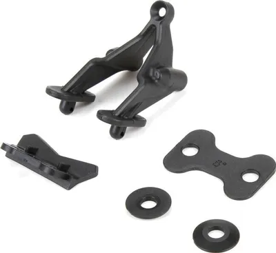 Produktbild von Losi TLR Spoilerhalterung Stoßfänger hinten: 22 3.0