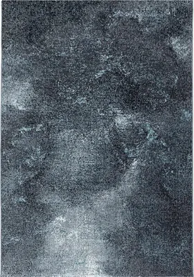 Produktbild von Kurzflor Teppich OTTAWA Blau 80 x 150 cm
