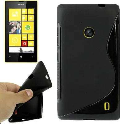 Produktbild von Schutzhülle TPU Case für Handy Nokia Lumia 520 Schwarz