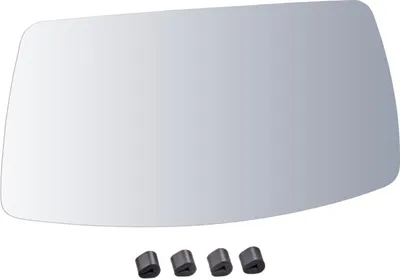 Produktbild von FEBI BILSTEIN Spiegelglas Rampenspiegel 102074 passend für MERCEDES-BENZ AXOR 2 305mm 158mm 3mm 0,431kg