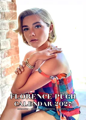 Immagine prodotto di Calendario da parete 2027, formato A3, con immagine di un'attrice