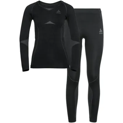 Produktbild von ODLO Set long FUNDAMENTALS PERFORMA 60056 black - odlo graphite gr L