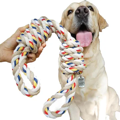 Zdjęcie produktu dla Szarpak dla psa z supłami 60cm CHEW TOY XXL
