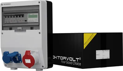 Obrázok produktu pre Rozvádzač TD-S/FI 1x32A 2x230V franz/belg systémový elektromer MID Doktorvolt 9672