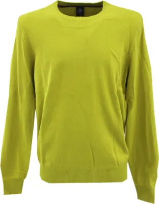 Produktbild von 33209 Lerros, ,  Herren Crew Neck Rundhals Pullover Pulli, feiner Glattstrick, senfgelb, M
